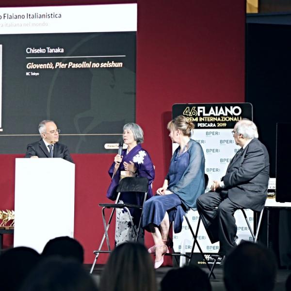 Vincitori Premio Internazionale Flaiano d'Italianistica - Hanimari Heino, Alessandro Carrera e Chiseko Tanaka